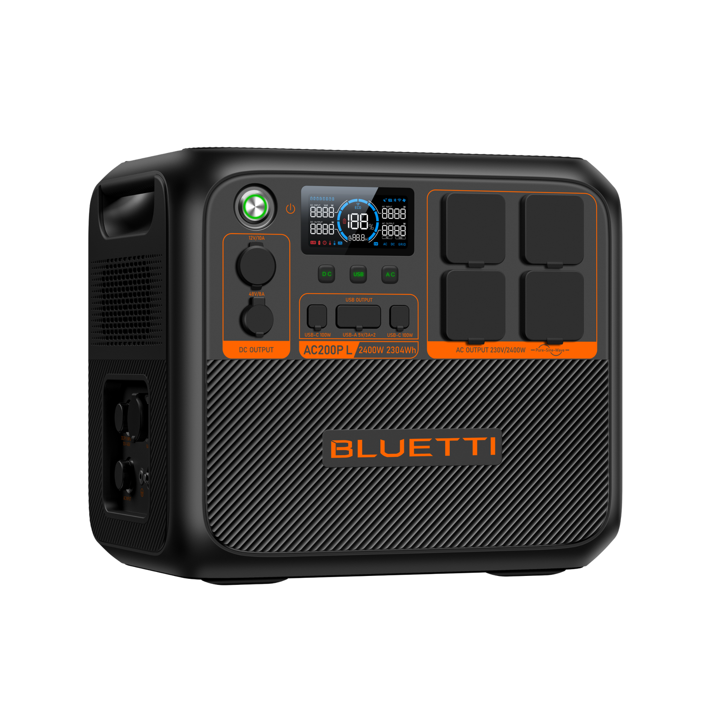 BLUETTI AC200P L Expandable Power Station | 2,400W 2,304Wh