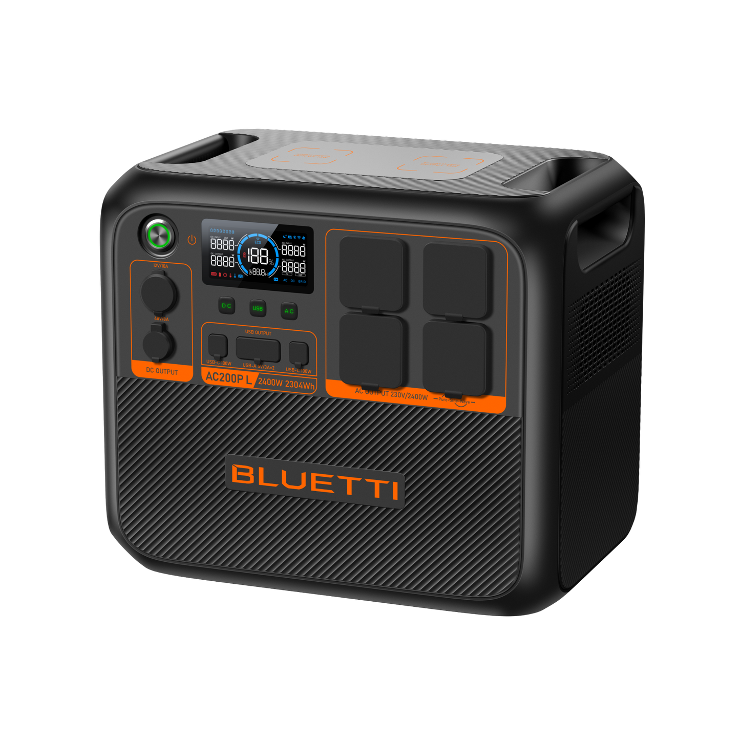 BLUETTI AC200P L Expandable Power Station | 2,400W 2,304Wh