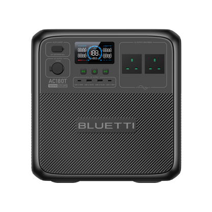 BLUETTI AC180T Solar Portable Power Station | 1,800W 1,433Wh