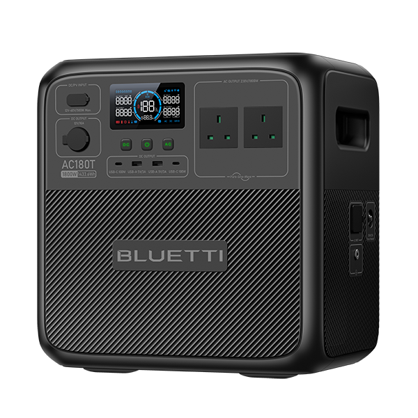 BLUETTI AC180T Solar Portable Power Station | 1,800W 1,433Wh