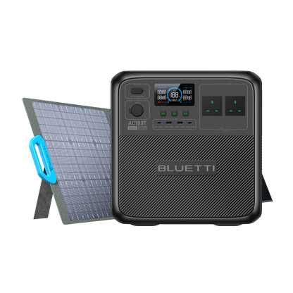 BLUETTI AC180T Solar Portable Power Station | 1,800W 1,433Wh