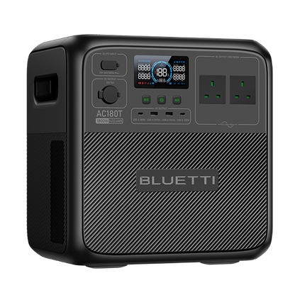 BLUETTI AC180T Solar Portable Power Station | 1,800W 1,433Wh