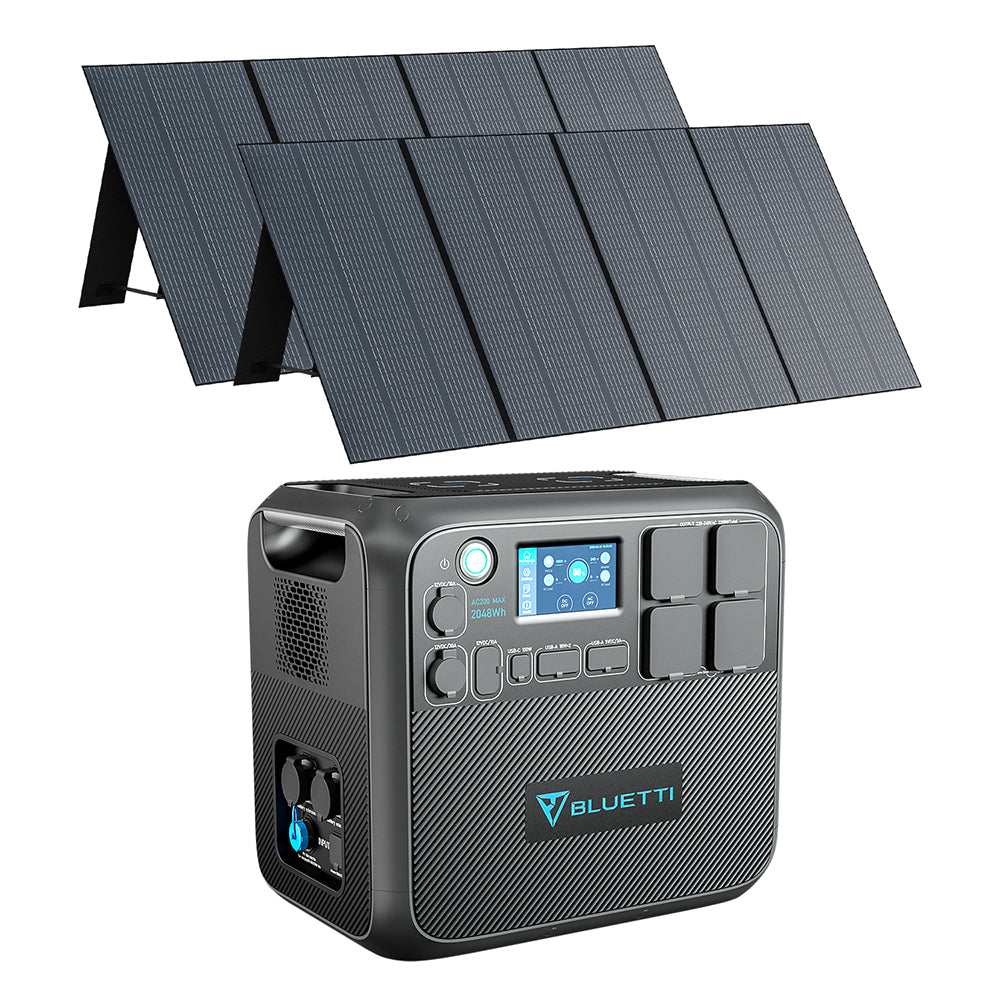 BLUETTI AC200MAX + PV350 Solar Generator Kit