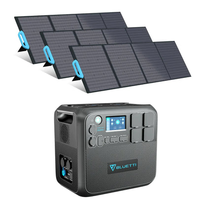 BLUETTI AC200MAX + PV200 Solar Generator Kit