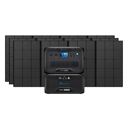 BLUETTI AC500 + B300S + PV350 Solar Generator Kit