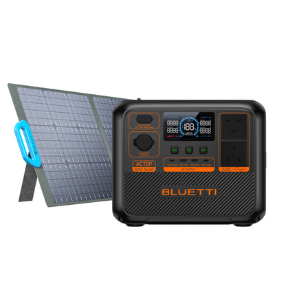 BLUETTI AC70P Portable Power Station | 1,000W 864Wh