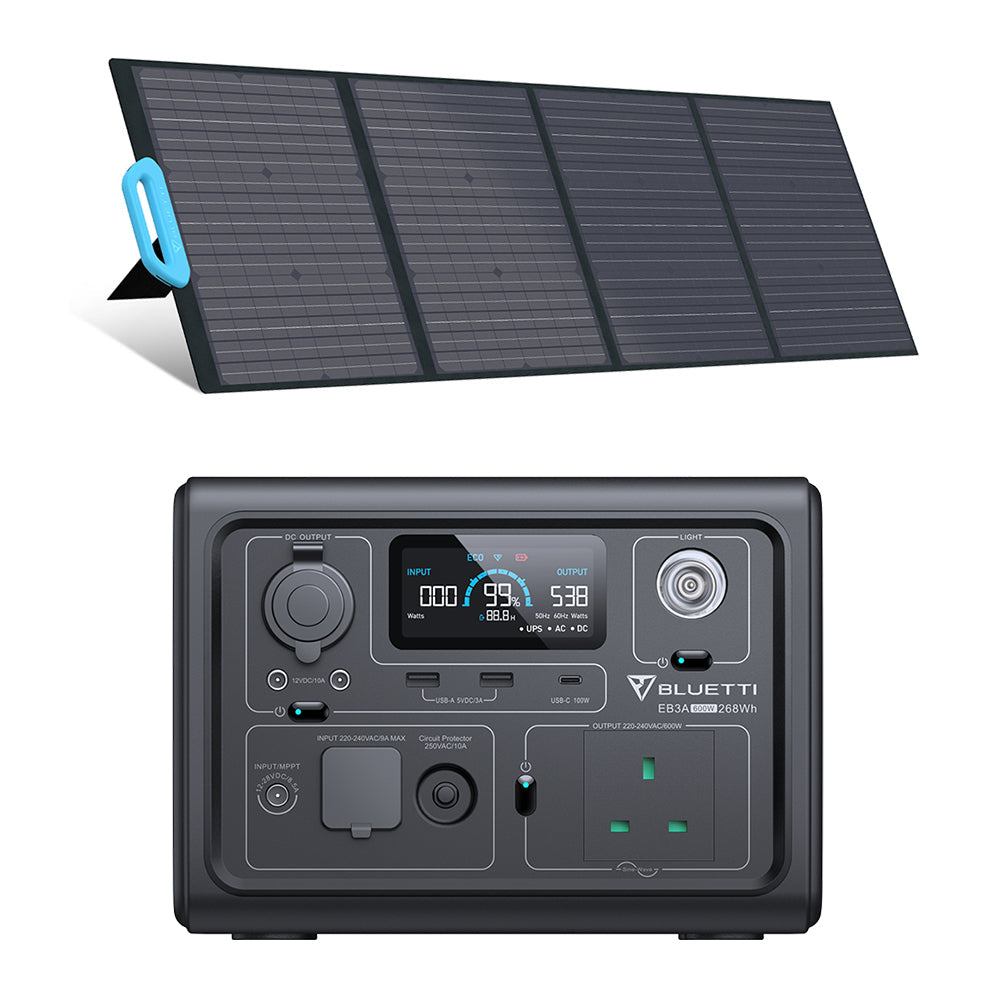 BLUETTI EB3A Portable Power Station | 600W 268Wh