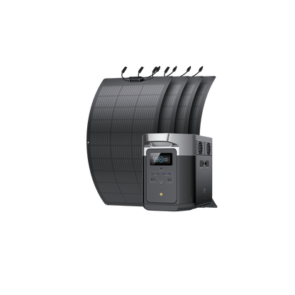 EcoFlow DELTA Max Solar Generator (Flexible PV100W)