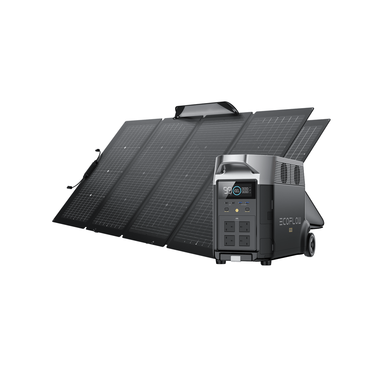 EcoFlow DELTA Pro Solar Generator (PV220W)