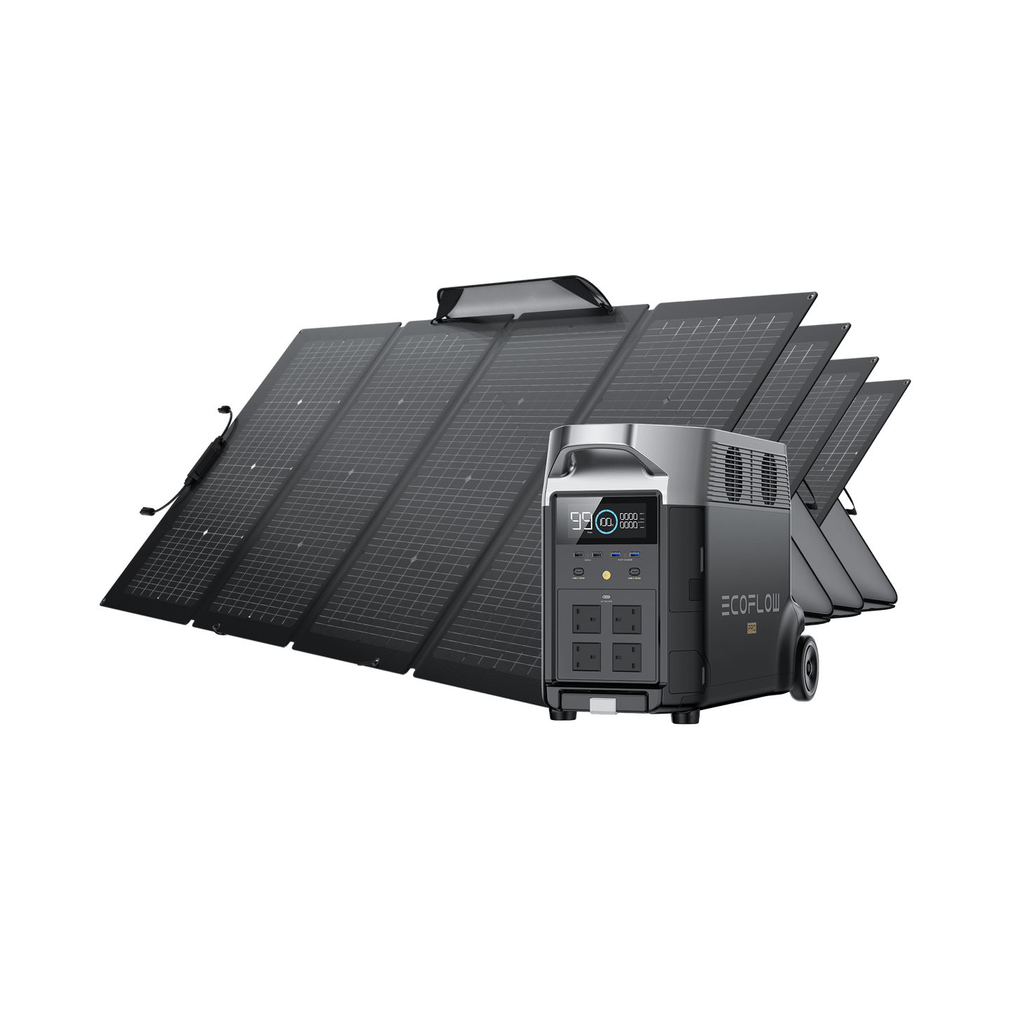 EcoFlow DELTA Pro Solar Generator (PV220W)