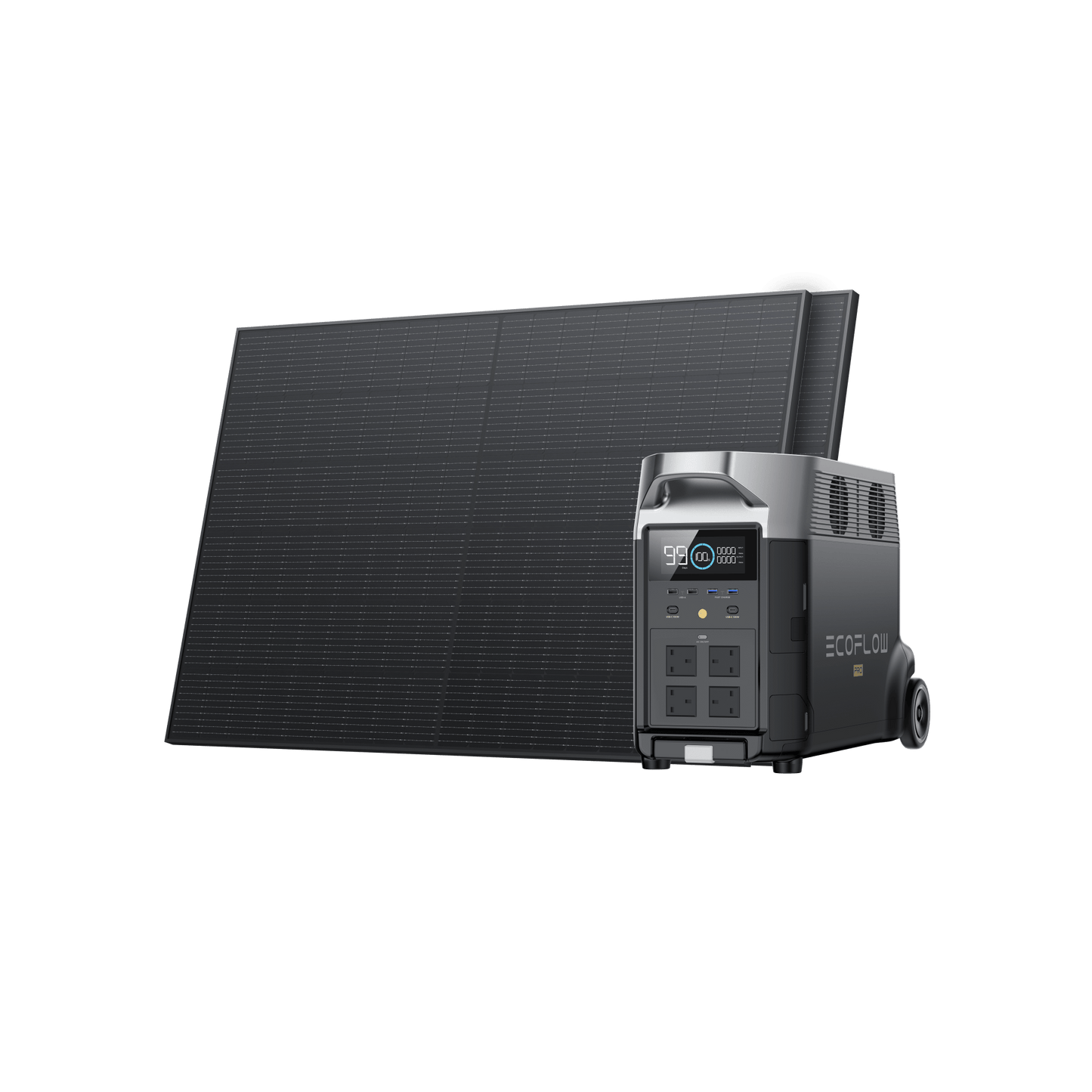 EcoFlow DELTA Pro Solar Generator (Rigid PV400W*2)