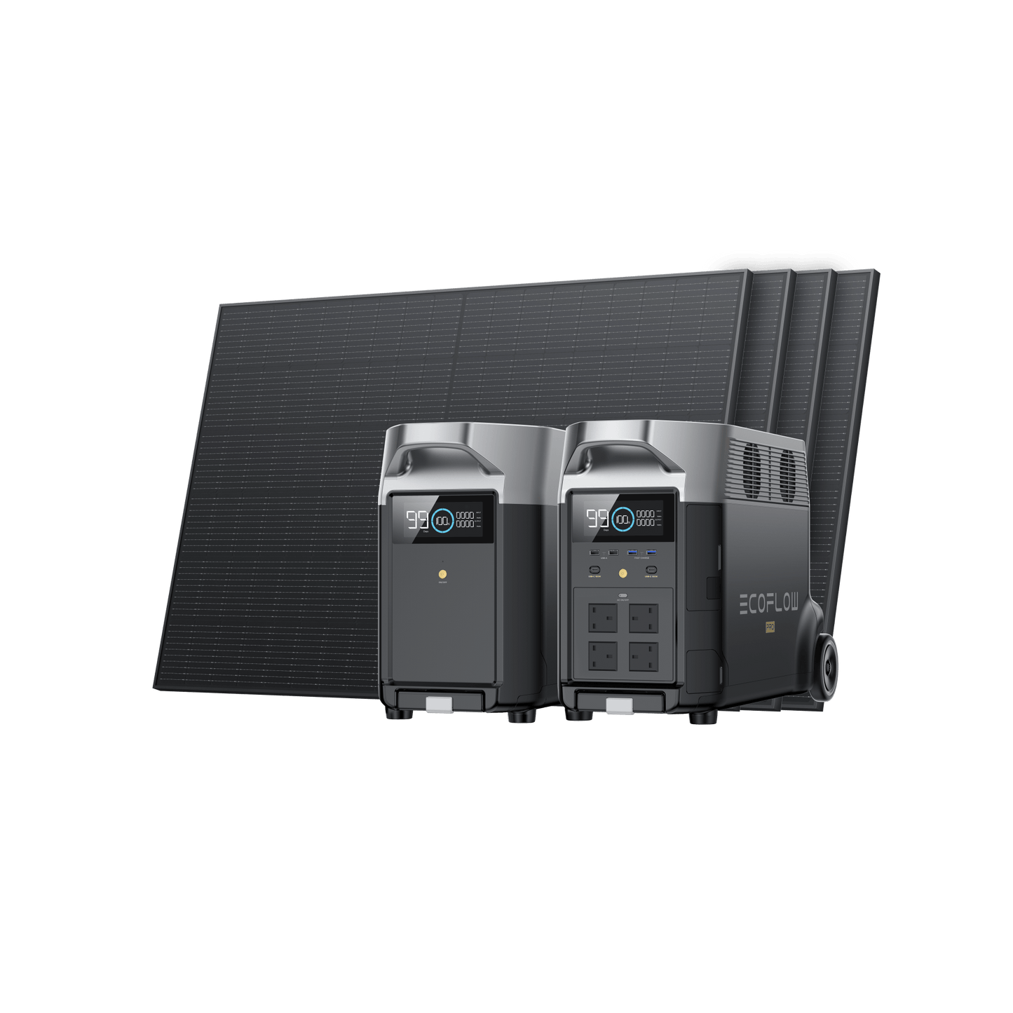 EcoFlow DELTA Pro Solar Generator (Rigid PV400W*2)