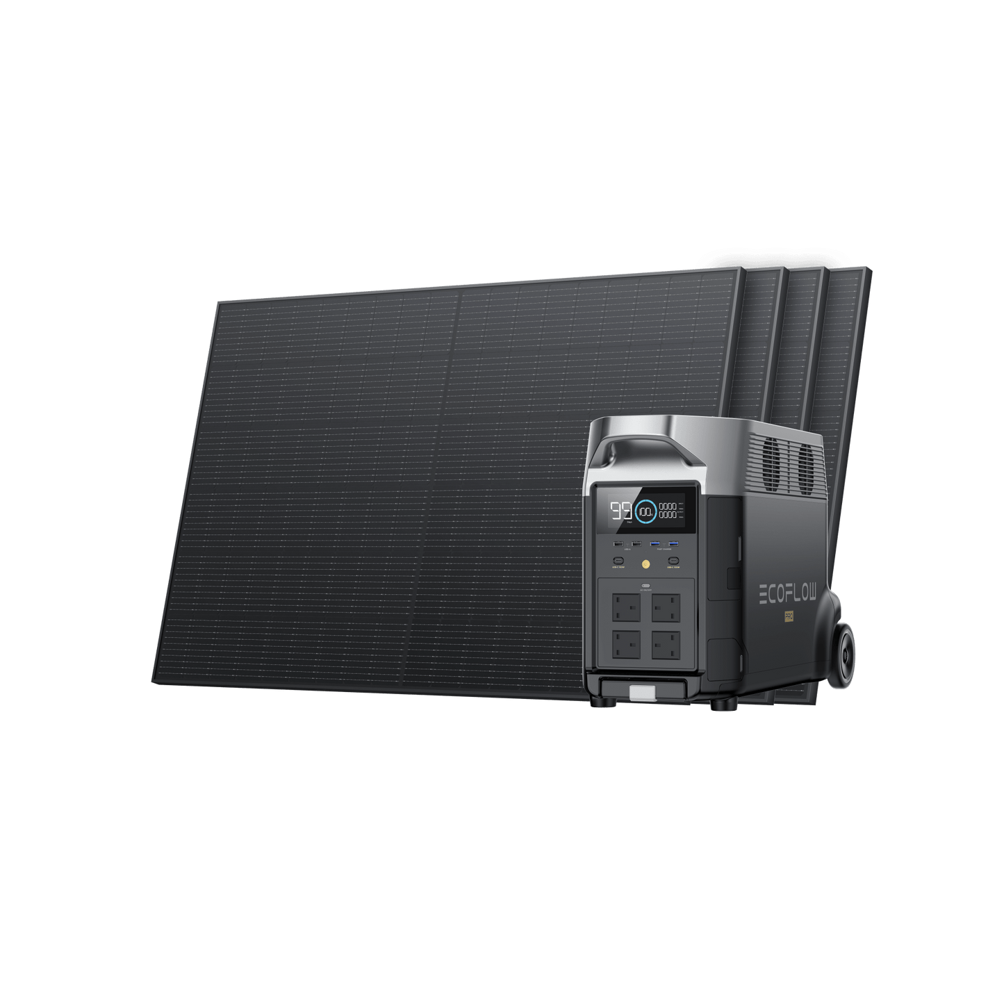 EcoFlow DELTA Pro Solar Generator (Rigid PV400W*2)