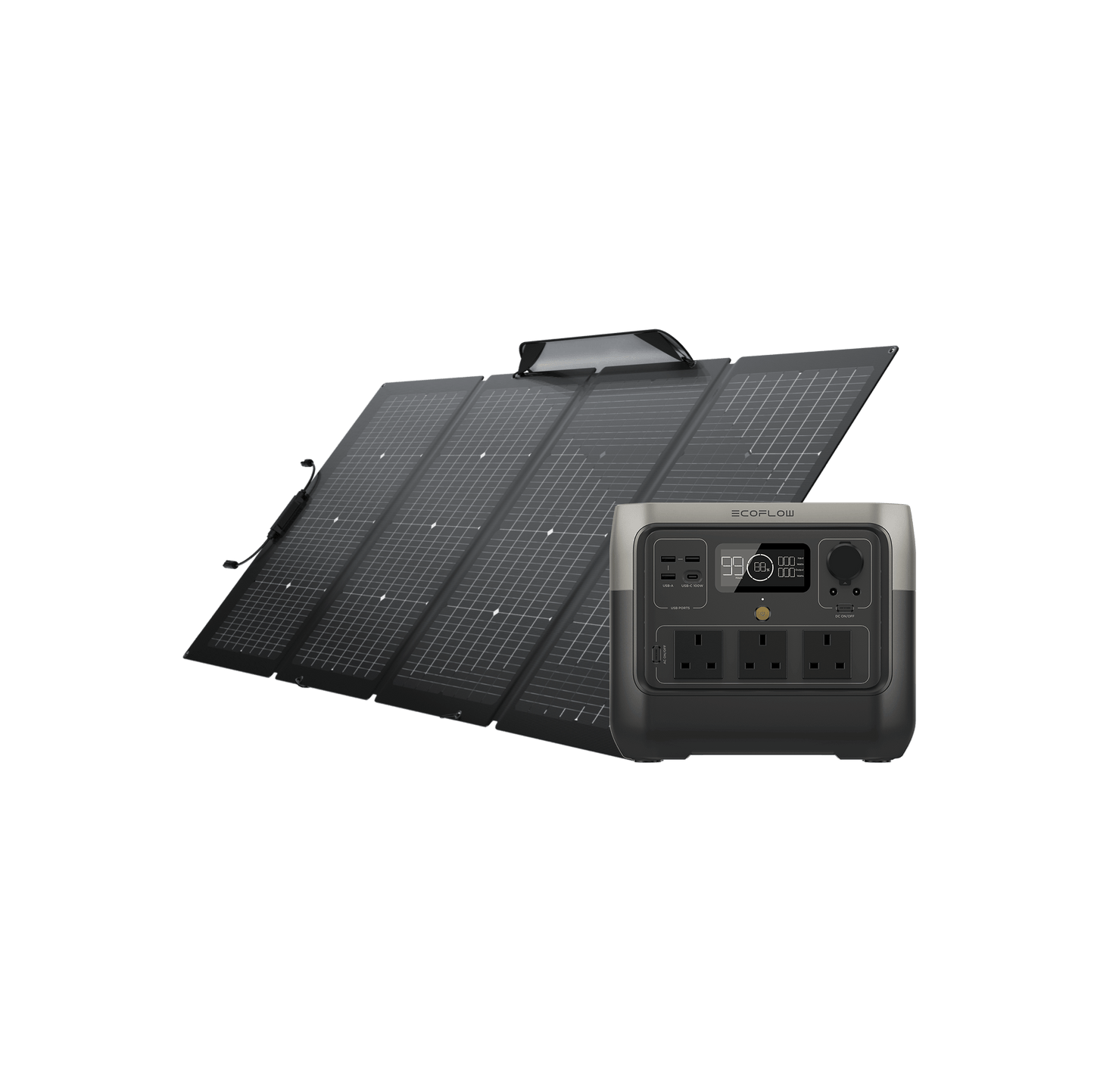 EcoFlow RIVER 2 Pro Solar Generator (PV220W)