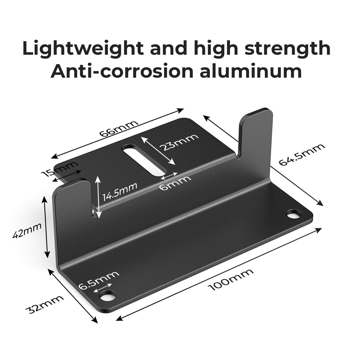 Rigid Solar Panel Mounting Feet EcoFlow