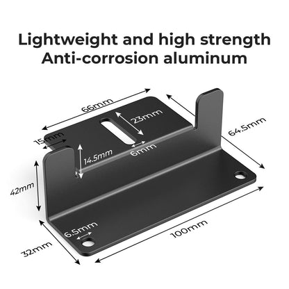 Rigid Solar Panel Mounting Feet EcoFlow